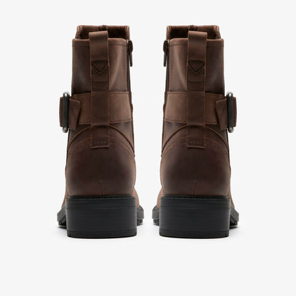 Hearth Buckle Dark Brown | Clarks