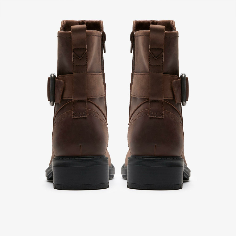 Hearth Buckle Dark Brown | Clarks