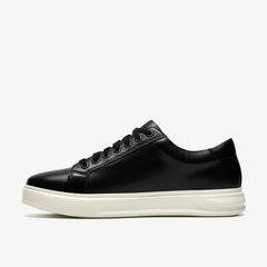 Goswell Tie Black Leather | Clarks For Sale