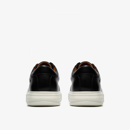 Goswell Tie Black Leather | Clarks For Sale