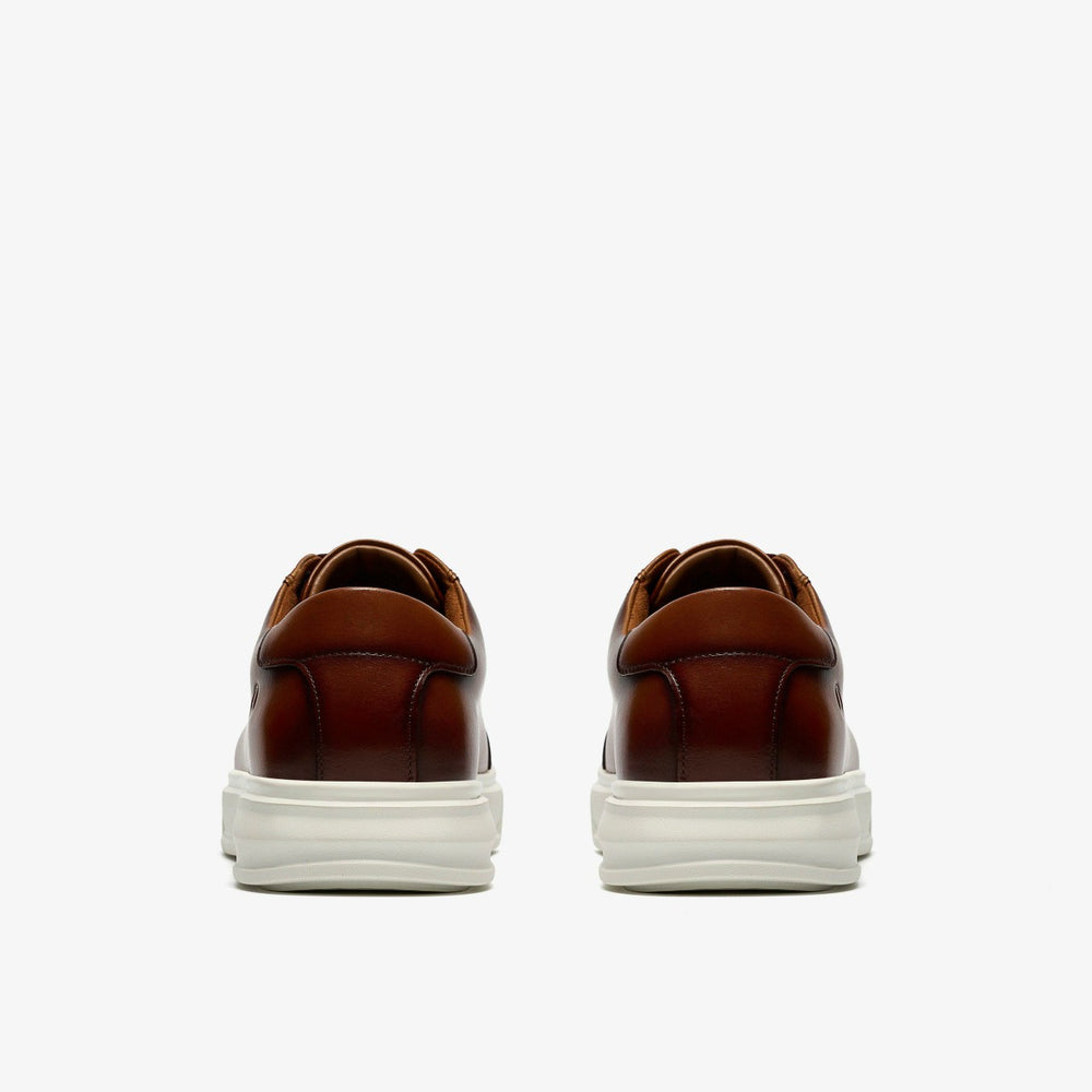 Goswell Tie Tan Leather | Clarks Onsale