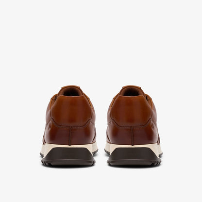 Radwell Tie Tan Leather | Clarks Discount