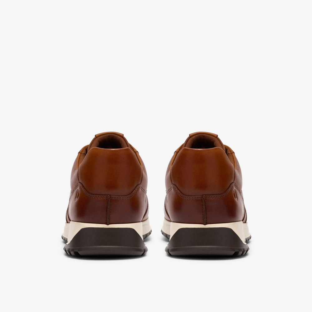 Radwell Tie Tan Leather | Clarks Discount