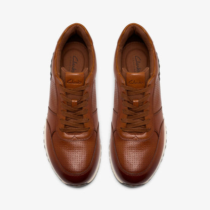 Radwell Tie Tan Leather | Clarks Discount