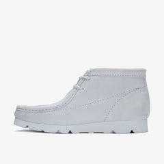 Wallabee Boot PAF Grey/Blue | Clarks Onsale