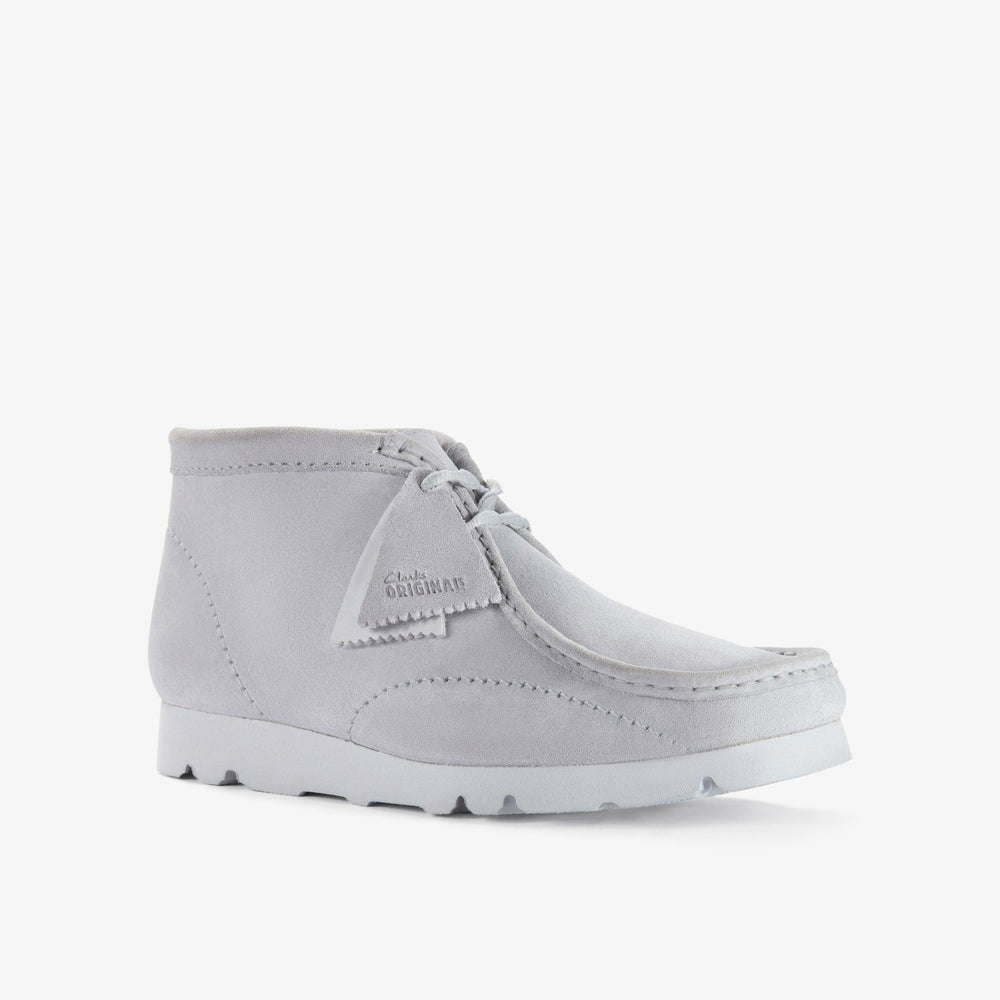 Wallabee Boot PAF Grey/Blue | Clarks Onsale