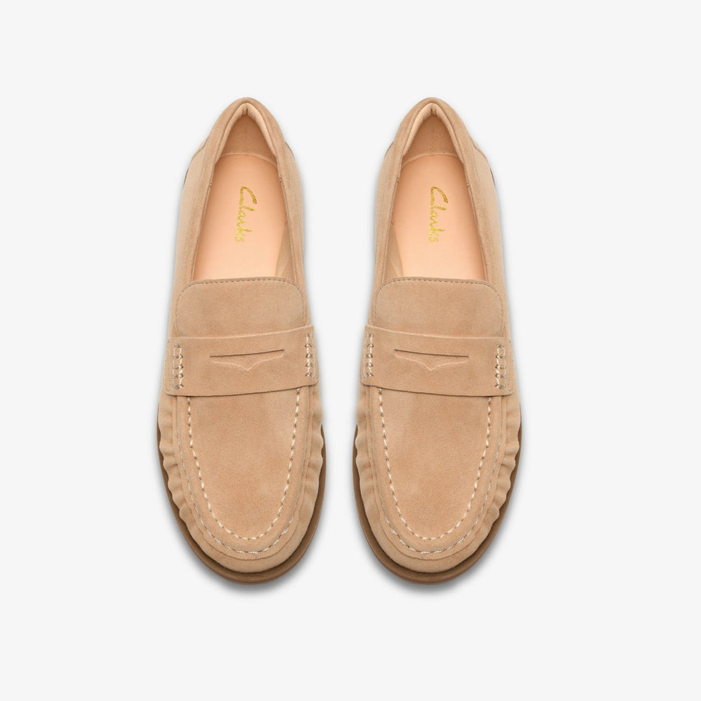 Alixea Walk Warm Sand Suede | Clarks For Sale