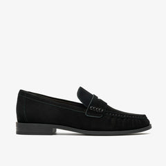 Alixea Walk Black Suede | Clarks Discount