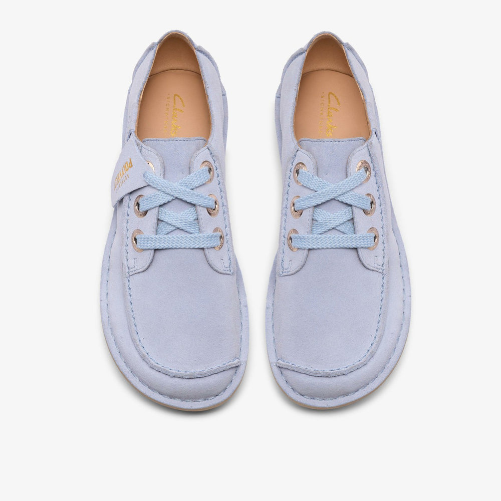 Funny Dream Light Blue Suede | Clarks Sale