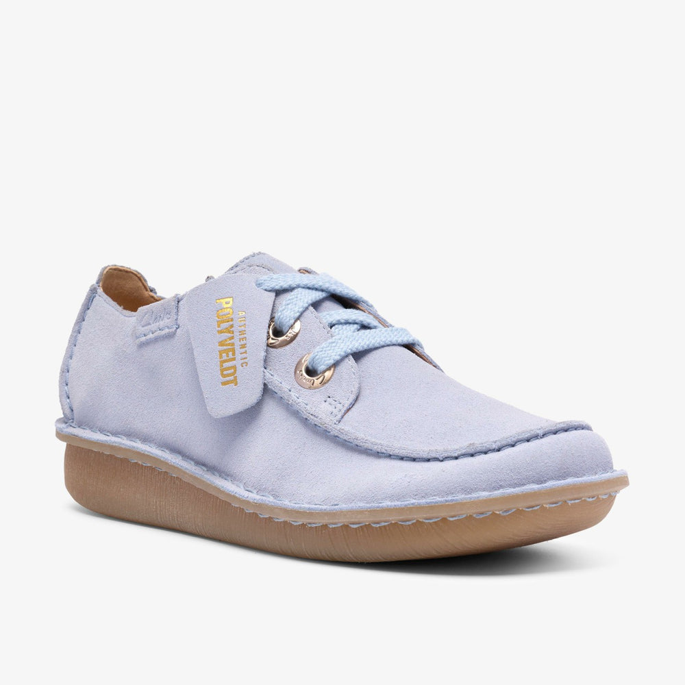 Funny Dream Light Blue Suede | Clarks Sale