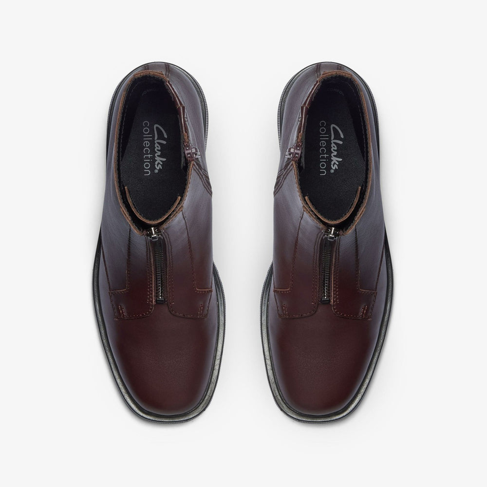 Lauryl Zip Merlot Leather | Clarks Onsale