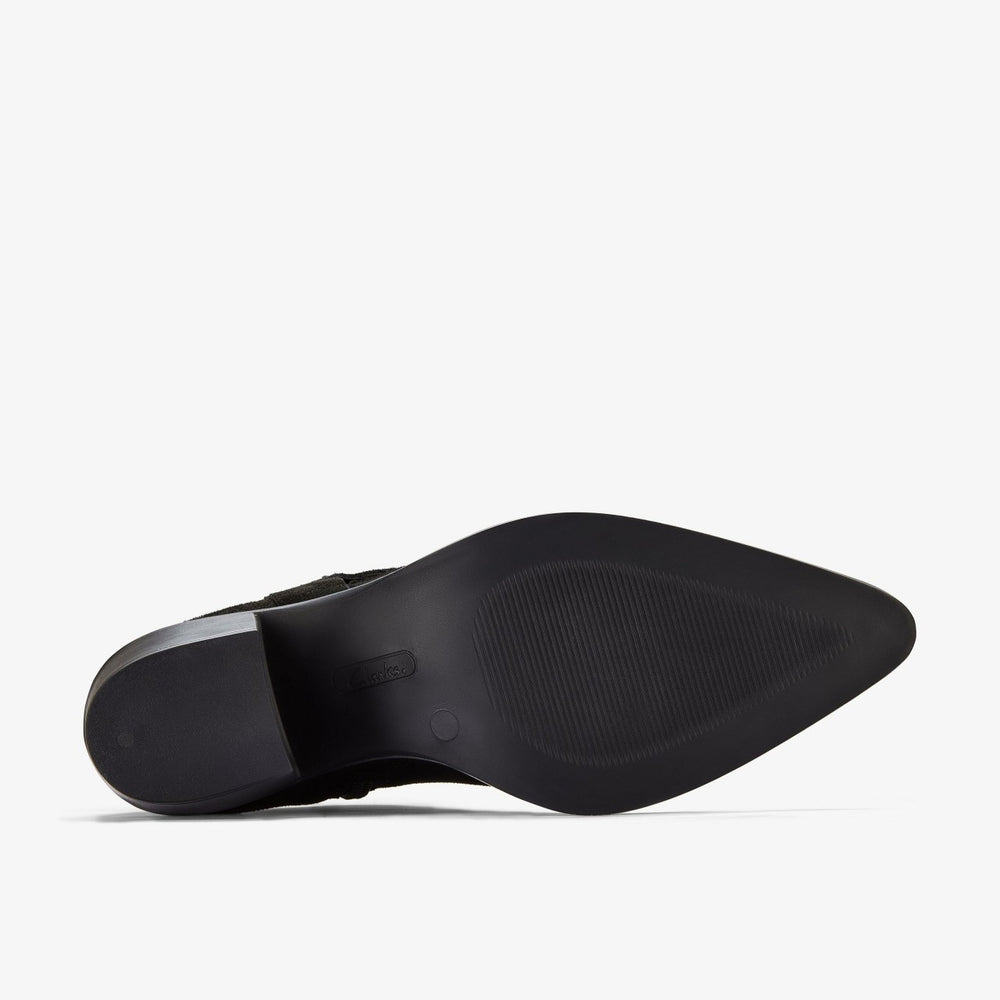 Jesse Buckle Black Suede | Clarks Sale