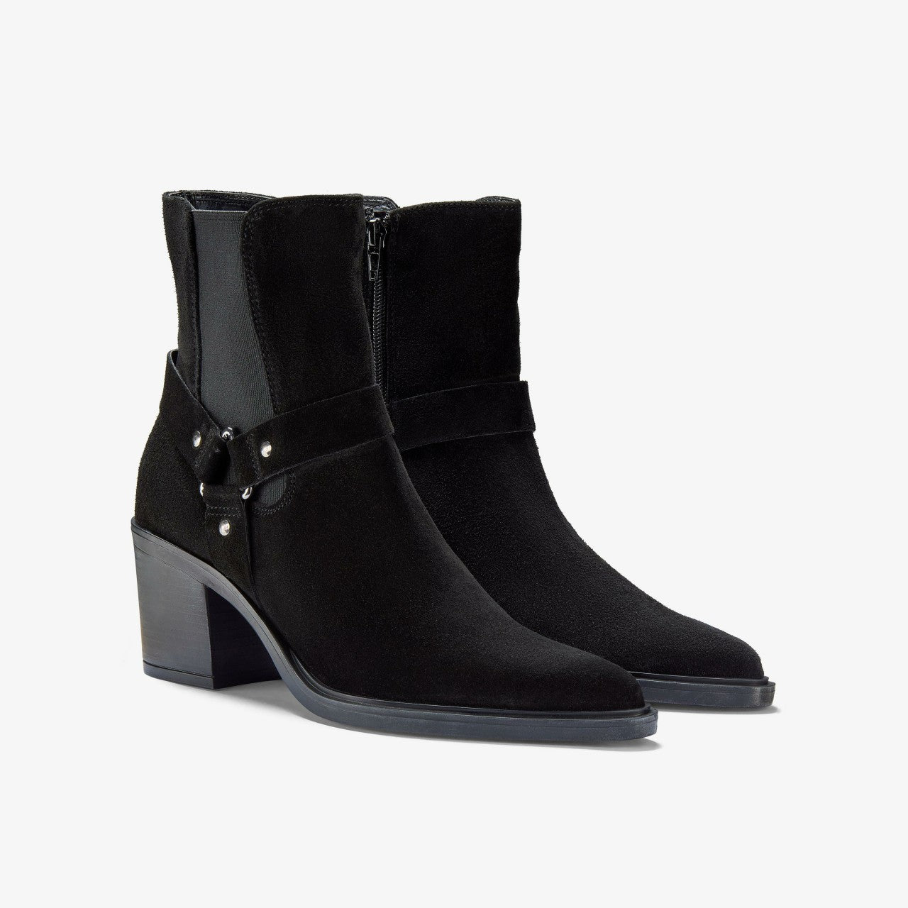 Jesse Buckle Black Suede | Clarks Sale