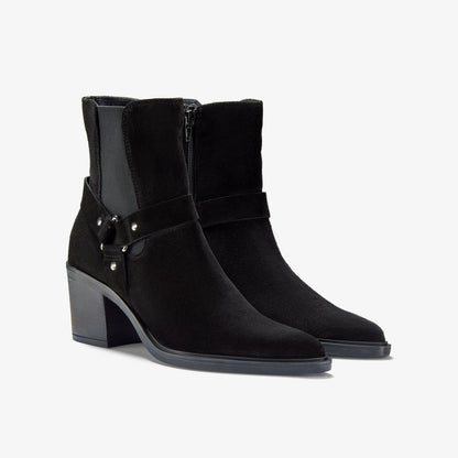 Jesse Buckle Black Suede | Clarks Sale