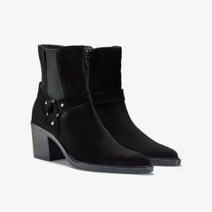 Jesse Buckle Black Suede | Clarks Sale