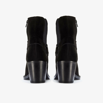 Jesse Buckle Black Suede | Clarks Sale