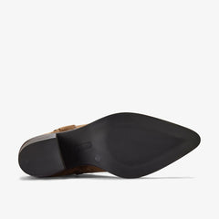 Jesse Buckle Dark Tan Suede | Clarks Discount