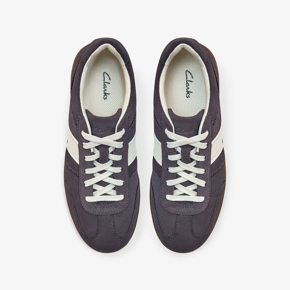 Seco Speed Dark Grey Suede | Clarks For Sale