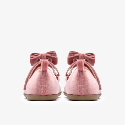 Charm Bow Kid Dusty Pink | Clarks Sale