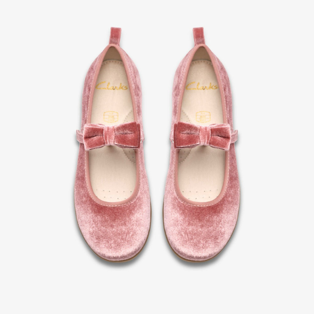 Charm Bow Kid Dusty Pink | Clarks Sale