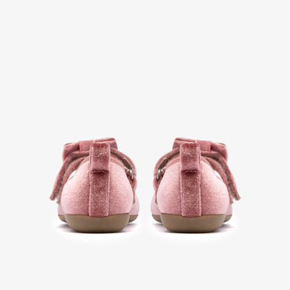 Charm Bow Toddler Dusty Pink | Clarks Discount