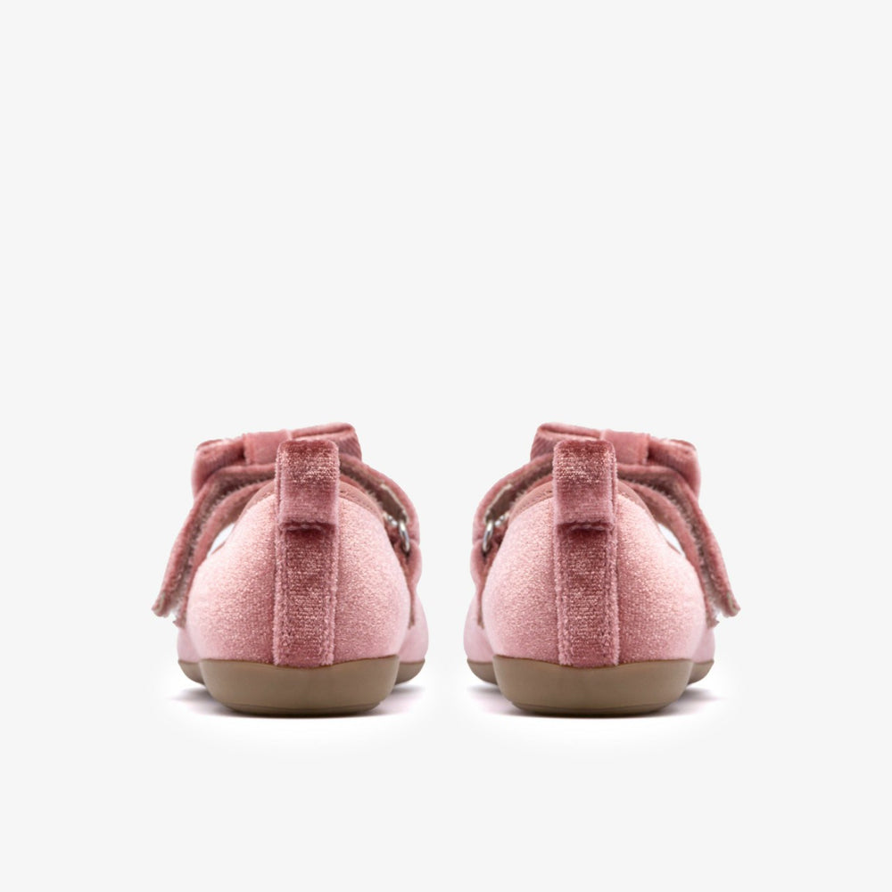 Charm Bow Toddler Dusty Pink | Clarks Discount