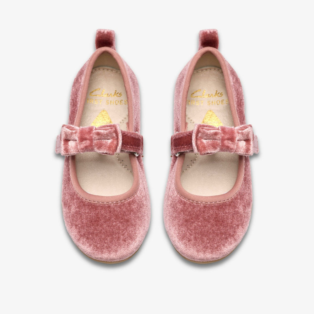 Charm Bow Toddler Dusty Pink | Clarks Discount