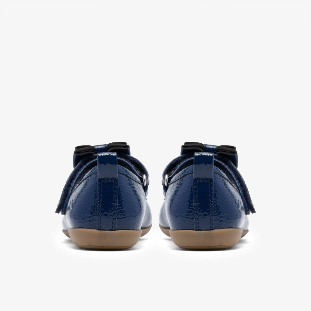 Charm Bow Toddler Navy Patent | Clarks Onsale
