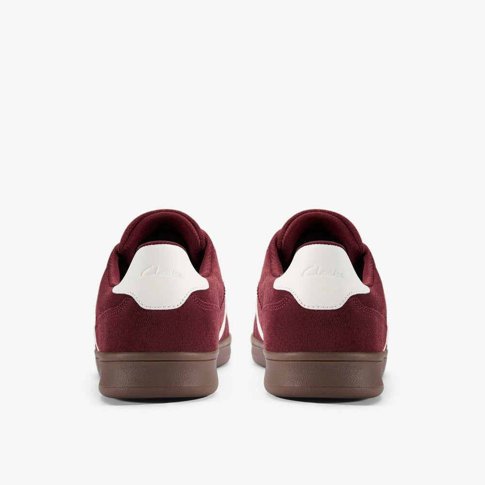 Seco Speed Burgundy Suede | Clarks Sale