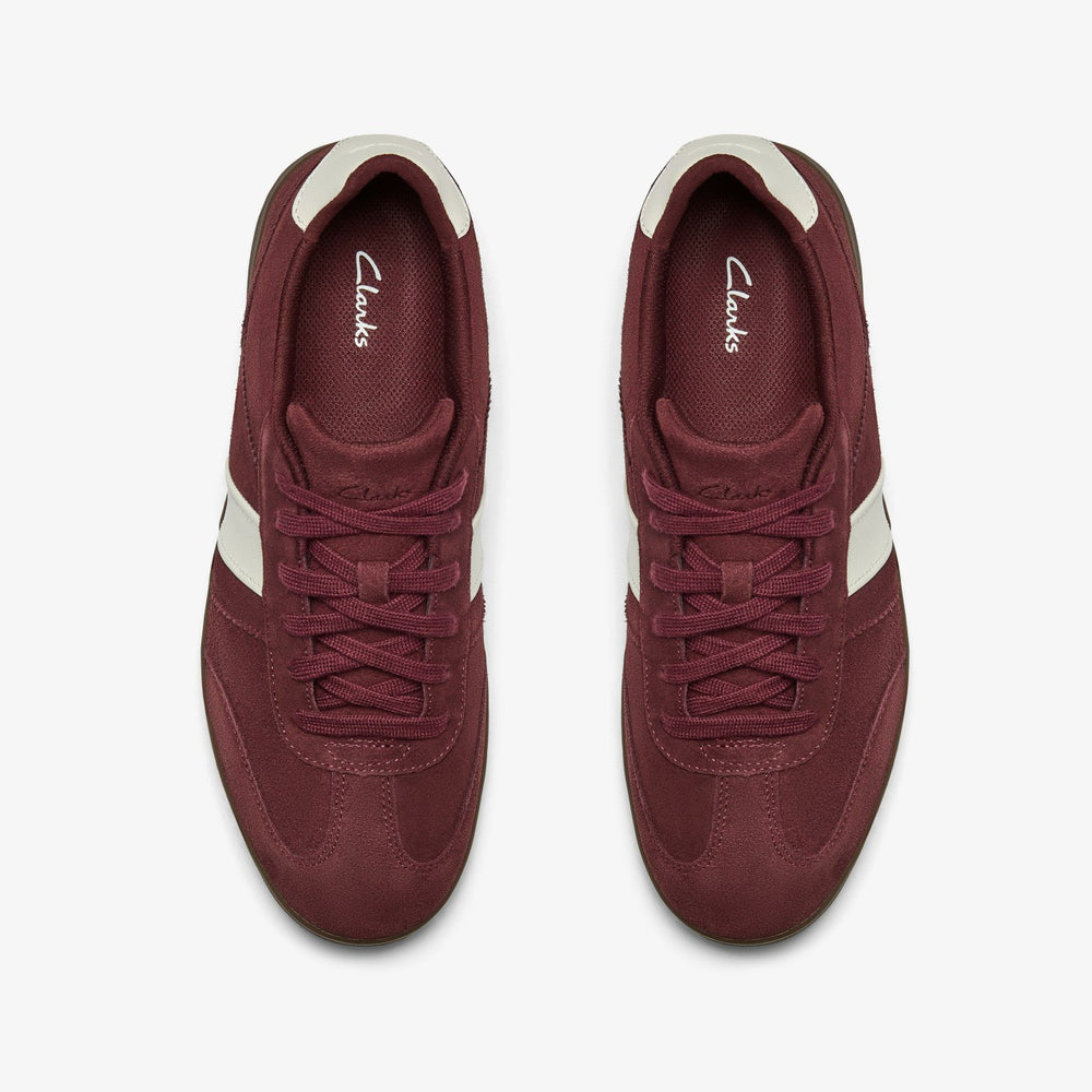 Seco Speed Burgundy Suede | Clarks Sale