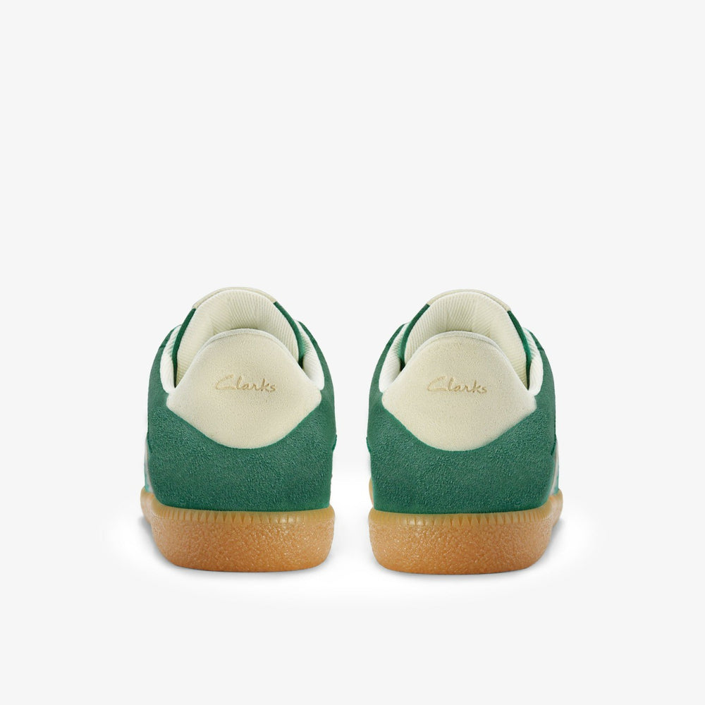 Stara Walk Dark Green Suede | Clarks