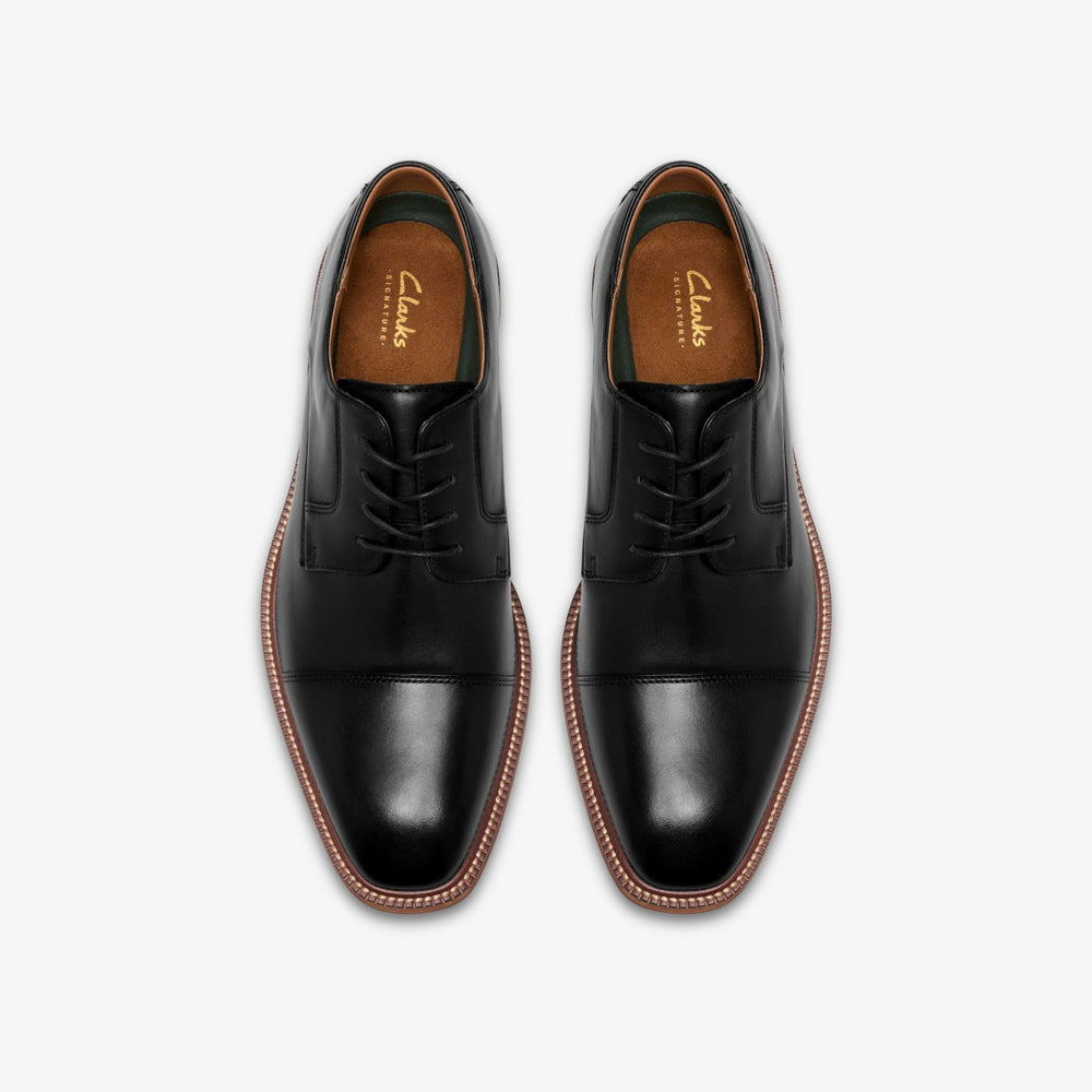 Craft Emile Black Leather | Clarks For Sale