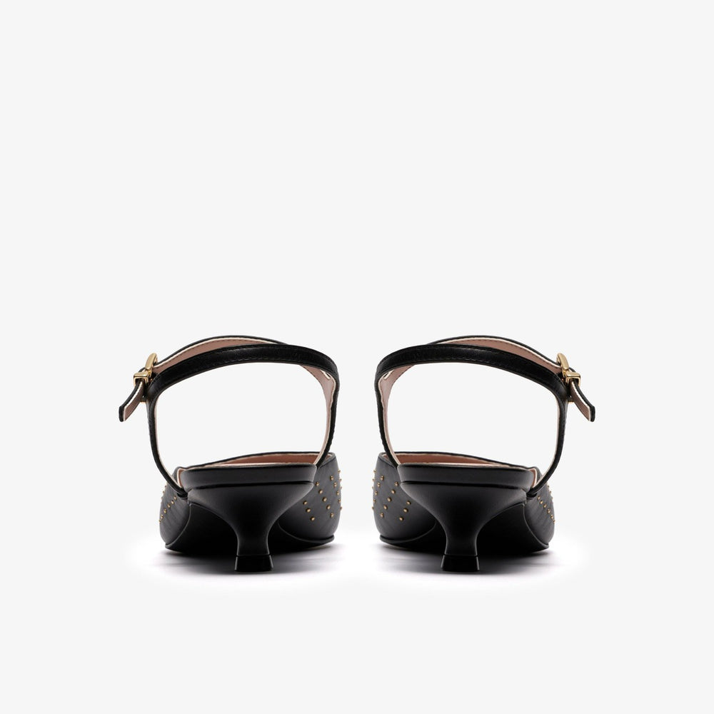 Pisa Stud Black Leather | Clarks Discount