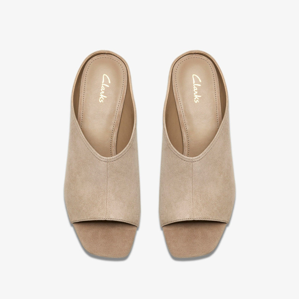Siray Mule Mushroom Suede | Clarks For Sale