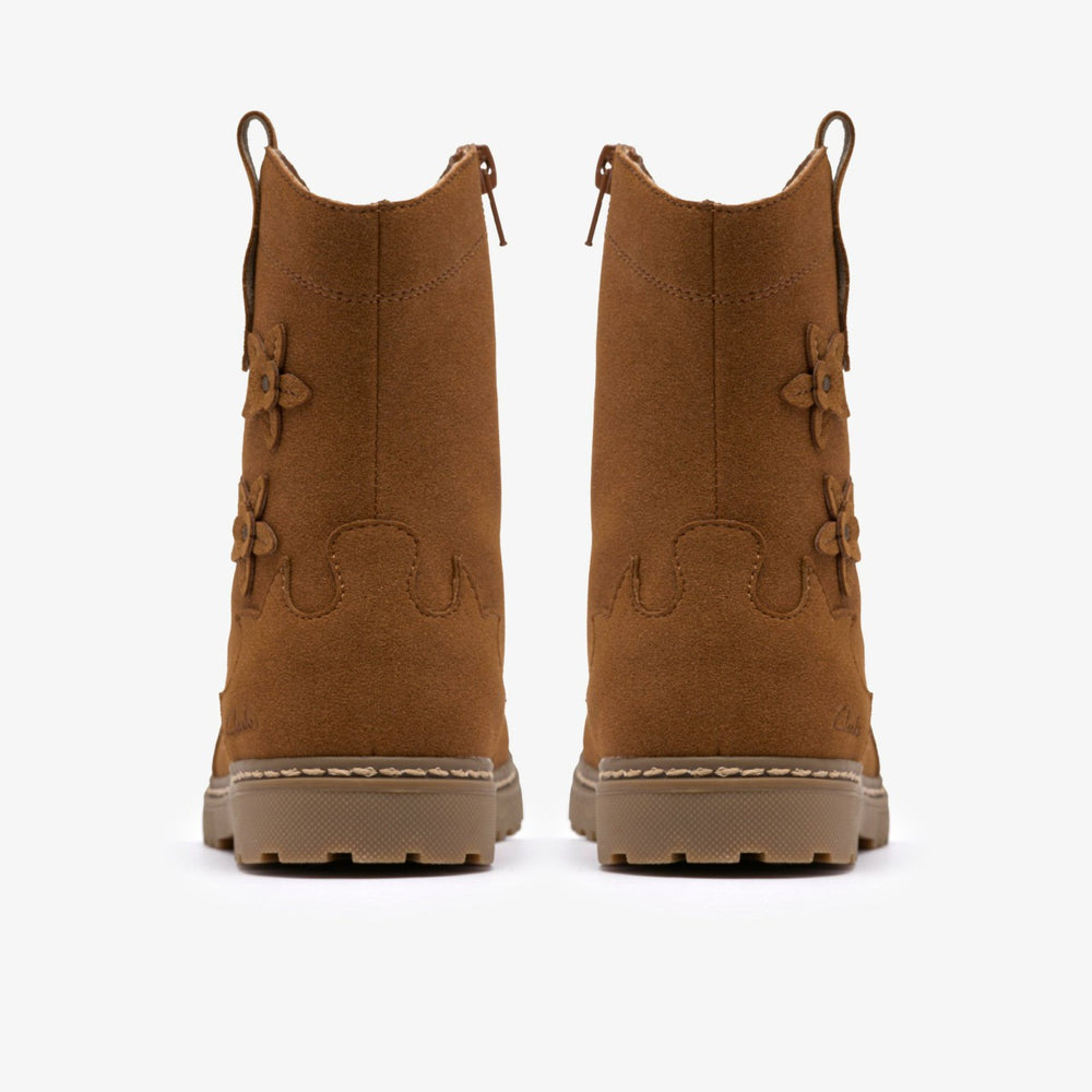 Adelaide Mid Kid Tan | Clarks For Sale