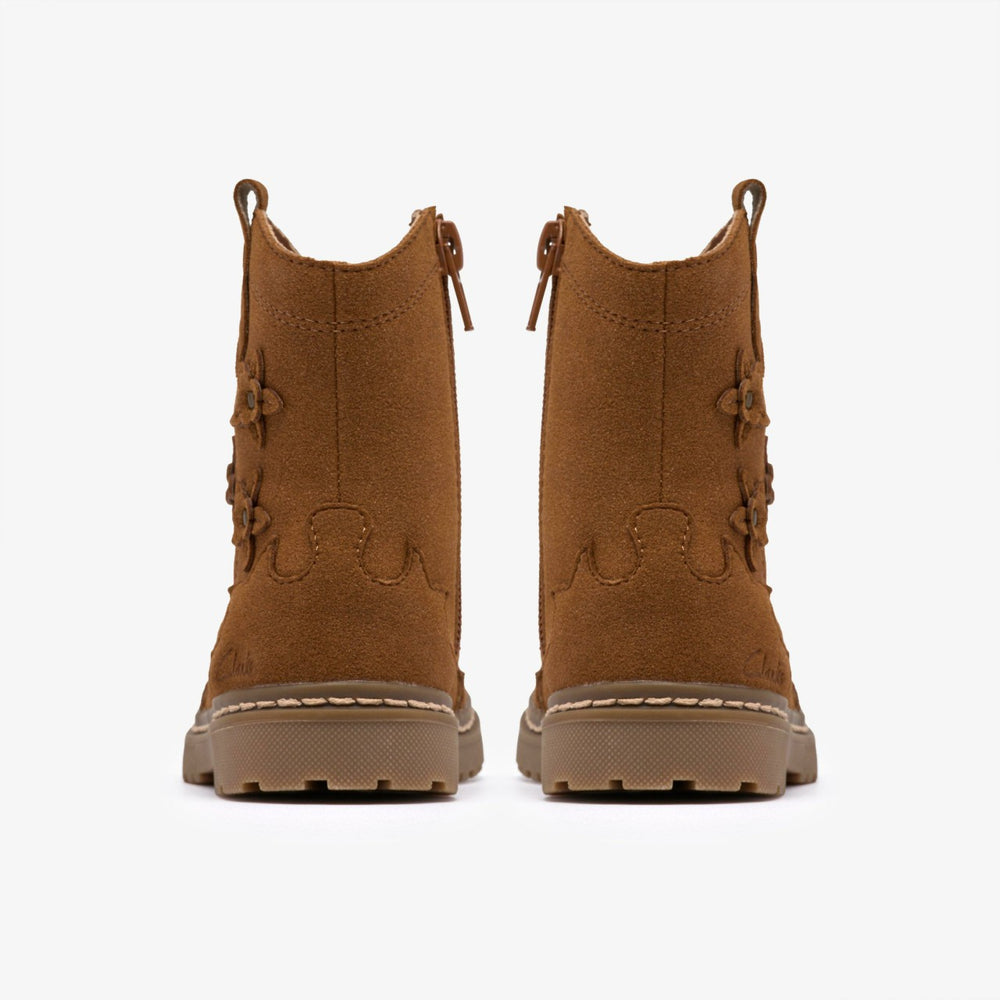 Adelaide Mid Toddler Tan | Clarks