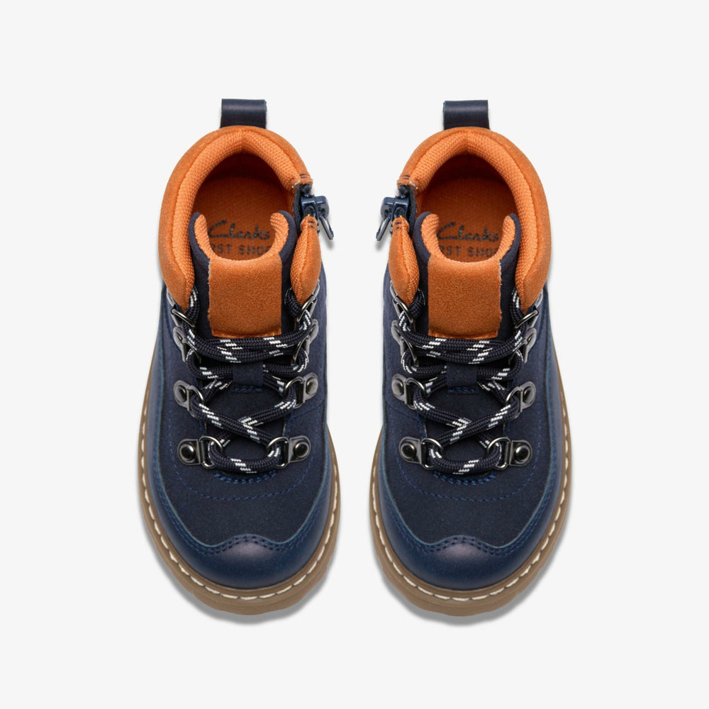 Adelaide Top Toddler Navy | Clarks