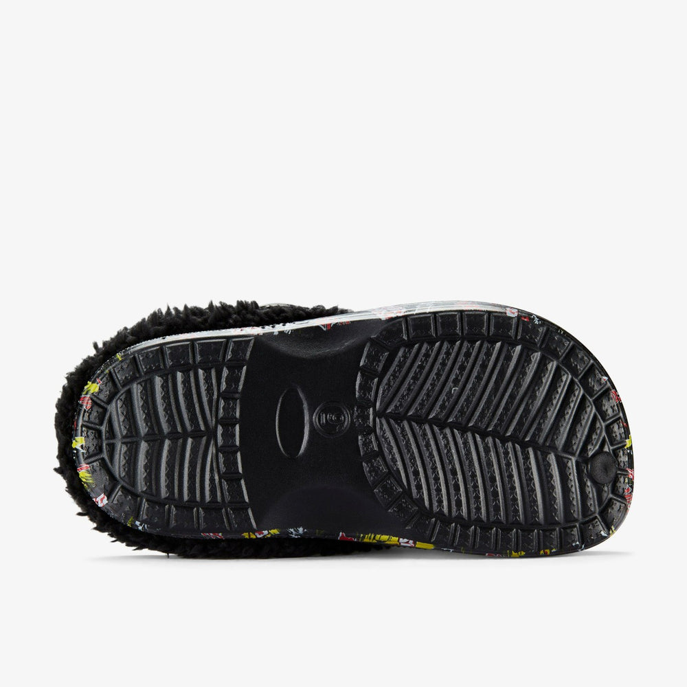 Pika Clog Warm Lined Kid Black Combination | Clarks For Sale