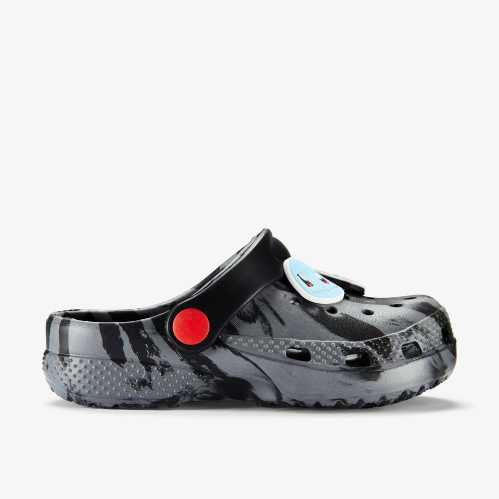 Poke Badge Clog Kid Grey Combination | Clarks US