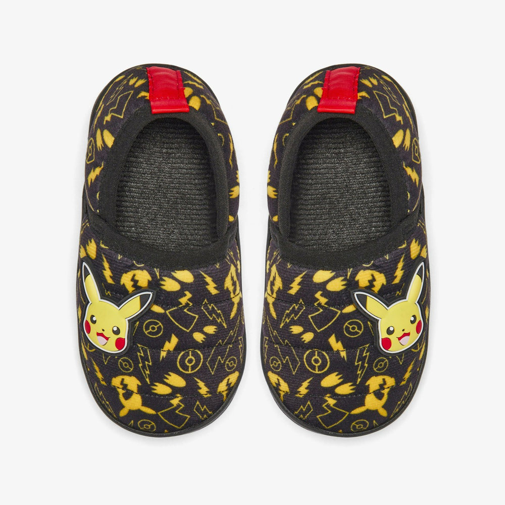 Poke Spark Slip Kid Black/Yellow | Clarks