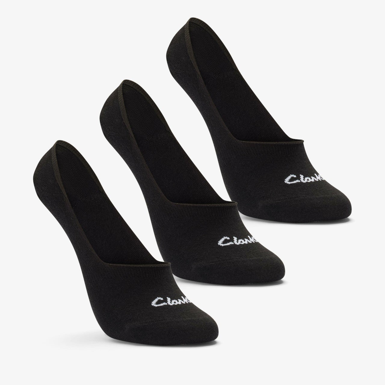 Sock Liners 3 Pack Size 2-8 Black Black | Clarks For Sale