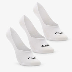 Sock Liners 3 Pack Size 2-8 White | Clarks Onsale