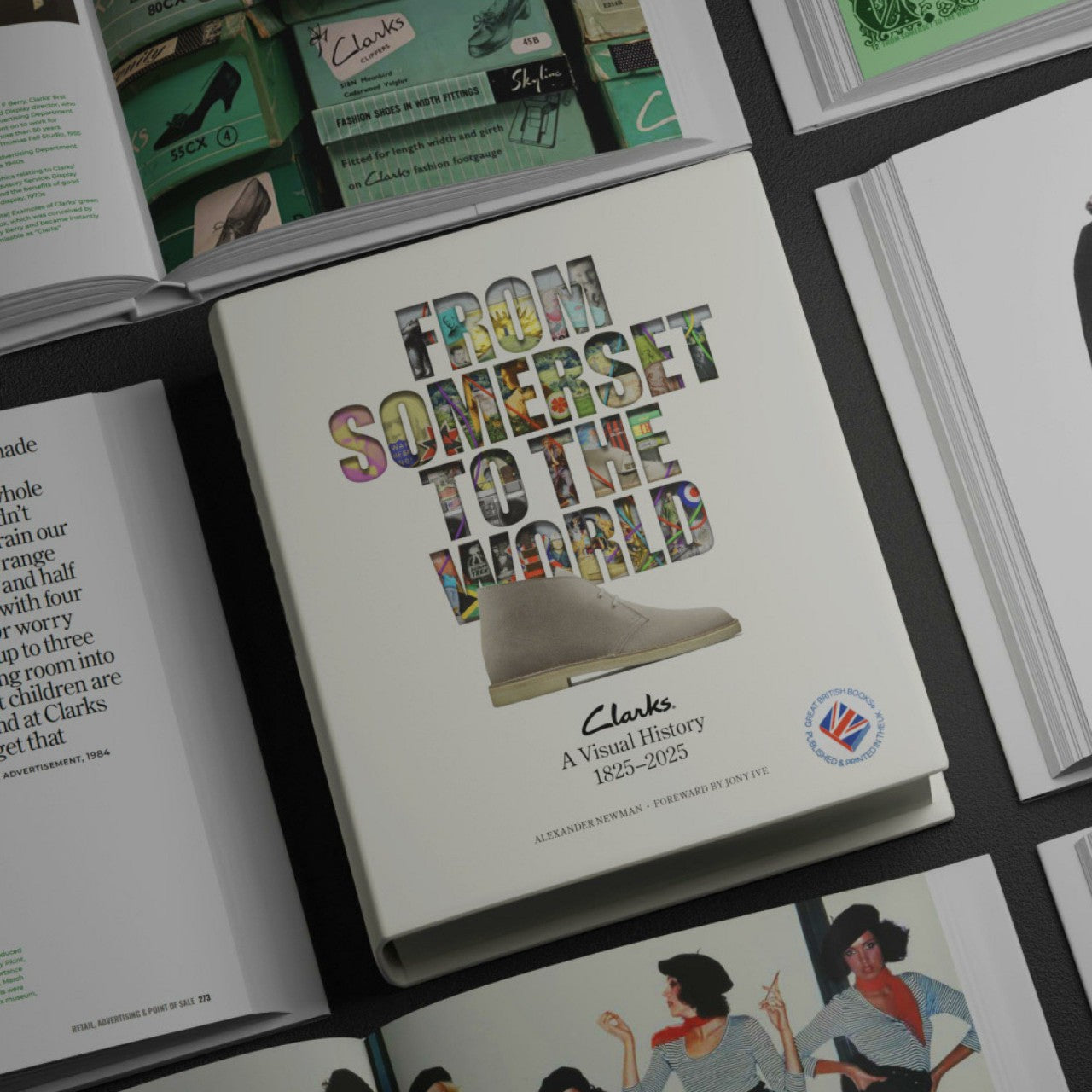 From Somerset to the World: Clarks a visual history book 1825–2025  None | Clarks Sale