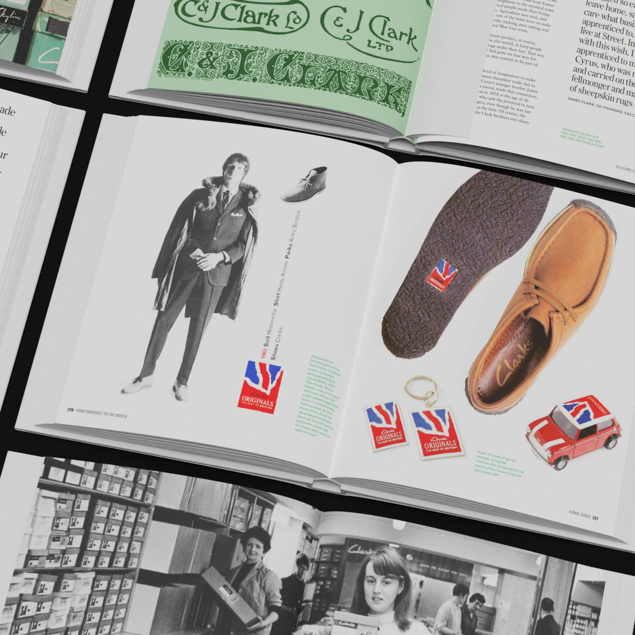 From Somerset to the World: Clarks a visual history book 1825–2025  None | Clarks Sale