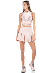 K-Swiss ACCELERATE CROP TANK Flamingo | Women T-Shirts &amp; Tops