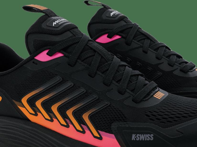 K-Swiss AERO-ACTIVE X MCLAREN Black/papaya | Men Lifestyle