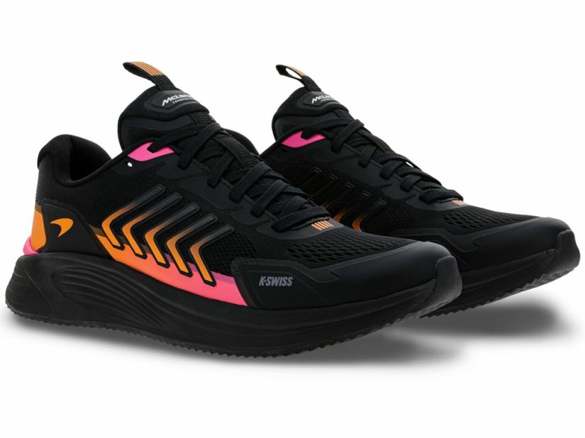 K-Swiss AERO-ACTIVE X MCLAREN Black/papaya | Women Lifestyle