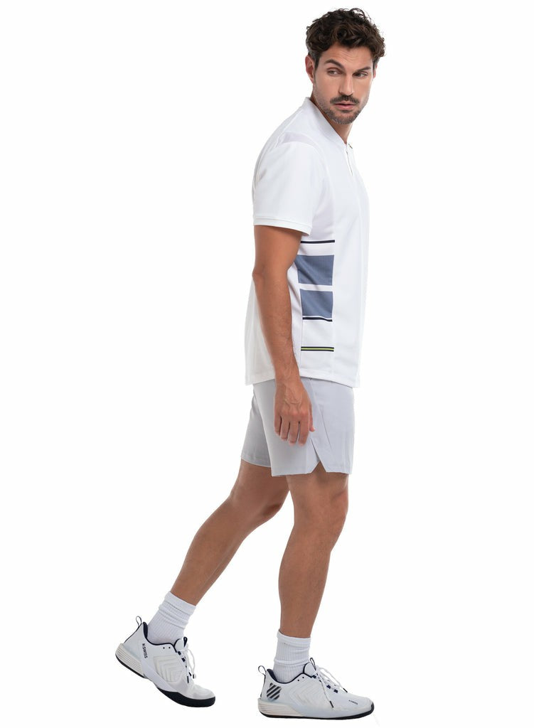 K-Swiss ARISE HENLEY S/S White | Men Tennis