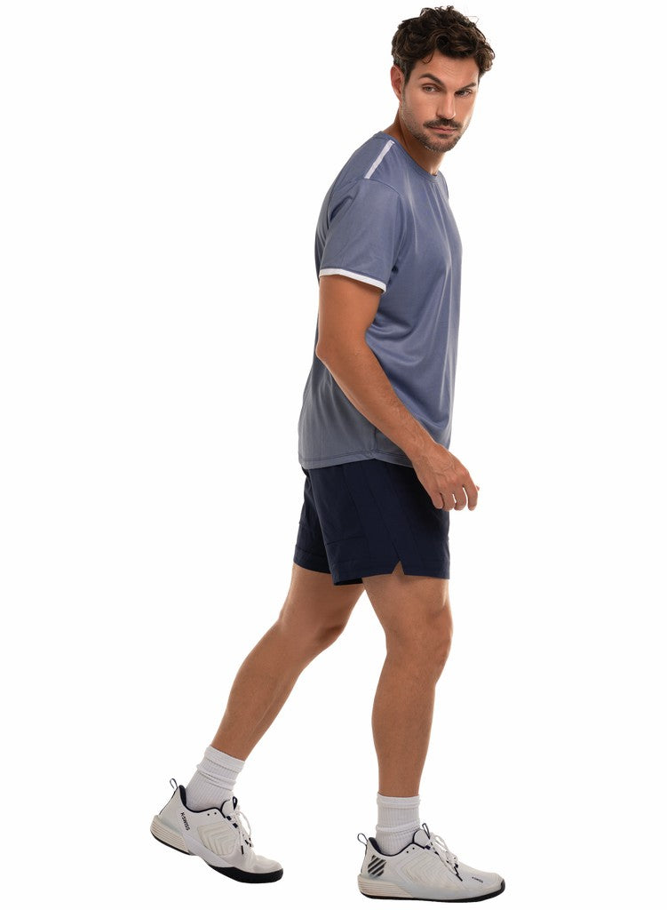 K-Swiss ASCENDOR POLO S/S White | Men Tennis