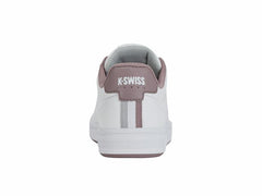 K-Swiss BASE COURT White/gray Violet/purple Dove | Women Lifestyle